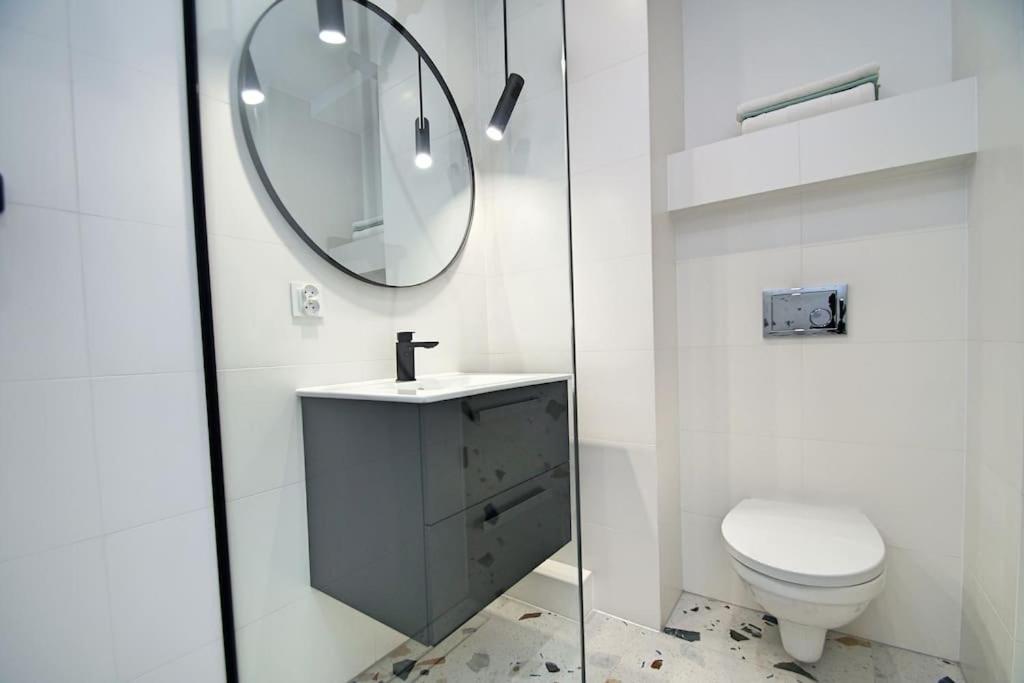 Apartament Korfantego Citycentre Z Widokiem Na Spodek Katowice Zewnętrze zdjęcie